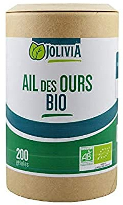 Ail des ours Bio - 200 gélules végétales de 200 mg | format