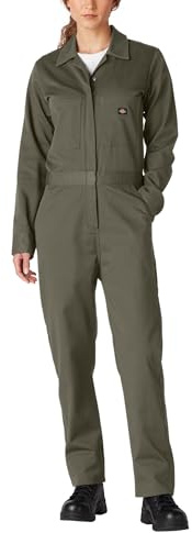 Dickies Damen Langarm Baumwoll-Twill Overall