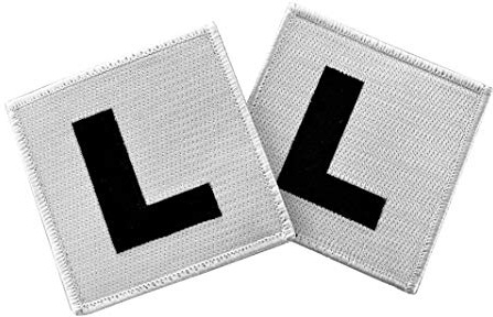 Café Viereck ® Bundeswehr Schießbahn Leitung Patch Gestickt mit Klett - 10 cm x 10 cm (Doppelpack)