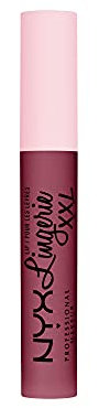 NYX Professional Makeup Lip Lingerie XXL, Flüssiger Lippenstift für langen Halt, Vegane Formel, Bust-ed