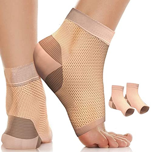 SASKATE Knöchelbandage, Fascite plantare Fußbandage Mittelfuß, Flexible Fußbandage, Fussgewölbe Unterstützung, Fascite plantare Socken