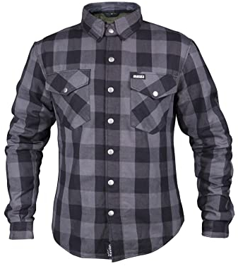 Chemise Veste Moto été - Homme - Femme - Aramide Homologué CE - Black Road - L