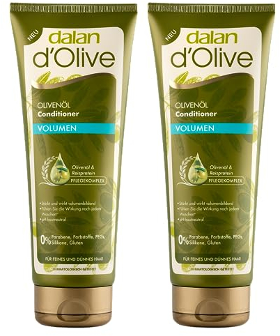 2x Dalan d´Olive Haarspülung -Volumen- 200ml