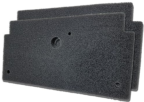 2x JUMA-Filter für BOSCH Schwammfilter 12022801 292 x 142 x 19mm EasyCleanFilter Wärmepumpentrockner Filter Trockner Kondenstrockner Filterschaum Schaumstoff Sockelfilter Filtermatte (2 Filter Set)
