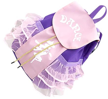 ROMISBABA Junge Mädchen Ballett Tanz Rucksack Schultasche Aus Oxford Tuch Mit Großem Fassungsvermögen Für Kleidung Handy Und Schuhe Suitable for Sport Fitness Und Reisen