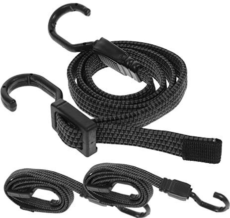 BESPORTBLE Verstellbare Bungee Seile Mit Haken Langlebige Elastische Spanngurte Für Den Außenbereich Ideal Zum Sichern Von Gepäck Und Lasten