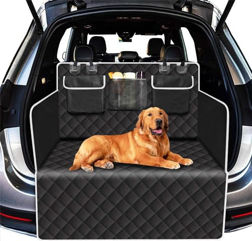 SKNFFF Kofferraumschutz Hund für Mercedes Benz GLA SUV (H247) 2020 2021 2022 2023 2024, Seitenschutz und LadekantenschutzWasserdicht & Kratzfest Hundedecke Auto Kofferraum Schutzmatte