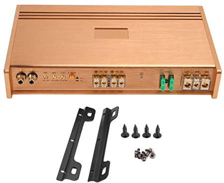 Amplificateur Audio de Voiture Xtevu, ampli stéréo Universel pour l'automobile, Booster en métal, amplificateur de Puissance de véhicule, unité d'amplificateur Audio de Voiture
