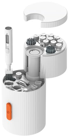 33-in-1-Reinigungsset – Magnetisches Tragbares Werkzeug Für Den Telefonanschluss | Bildschirmreiniger Für Laptop, Computer, TV, Kamera, Uhr, Ohrstöpsel, Kopfhörer, Büro, Zuhause, Reisen, Unve
