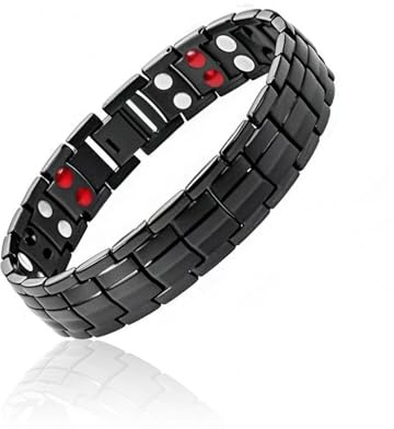 HUVZOR Magnetarmband für Herren, magnetschmuck,magnetring zum abnehmen