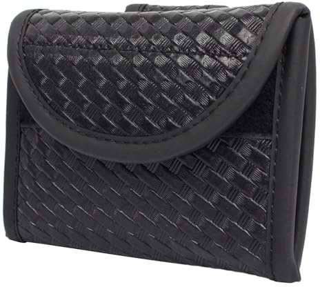 Ruarby Sacchetti per guanti in lattice piatti in pelle PU Organizzatori per guanti da basket Titolari usa e getta Titolari Piatto in lattice Sacchetto in lattice Organizzatore in pelle PU Supporto per