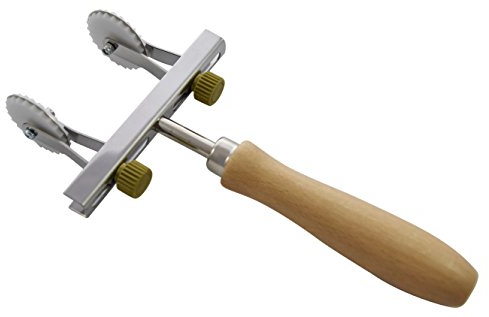 Elettro Center Art.404 Taglia e Chiudi, Acciaio Inossidabile, Bianco