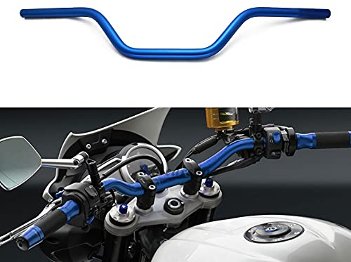 Moto Manubrio 7/822mm Manubrio Universale per MT-09 YZ250F YZ125 YZ450F WR125 XT250R YZ85 Dirt Bike ATV Motocross Enduro Blu