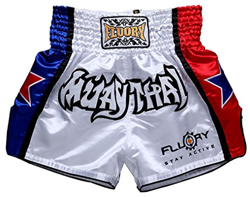 FLUORY Muay Thai Fight Shorts,MMA Shorts Clothing Training Cage Fighting Grappling Martial Arts Kick Boxing Short Clothing