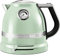 KitchenAid Wasserkocher mit Temperatureinstellung von 50 bis 100°C | Teekocher mit Temperaturanzeige und Kalkfilter 1,5L | Electrisch 2400 Watt | Edelstahl | Pistazie