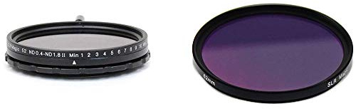 SLR MAGIC Filtre ND variable 0,4-1,8 II 52 mm et filtre IRND 62 mm (SLR52VND62IE)
