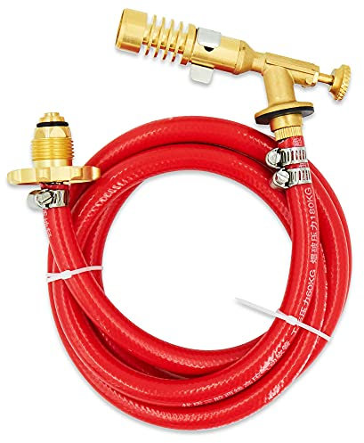 Torche Mapp Chalumeau en laiton avec tuyau et propagation de la flamme