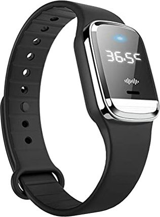 Montre intelligente, montre électronique anti-moustique, bracelet anti-moustique à ultrasons Montre intelligente rechargeable par USB pour la randonnée, la pêche, le camping, la montre électronique an