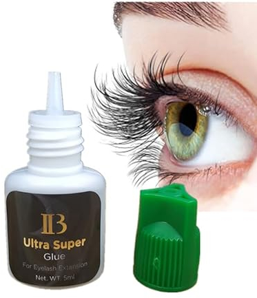 Colla per ciglia iBeauty IB da 5 ml. Tempo di asciugatura 2 sec. Eyelash Super Glue 5 grammi. Corea
