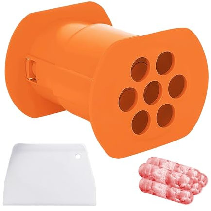 1 pressa a caldo, 1 taglierino, macchina per formare carne macinata, polpette a 7 fori, pressa patty, macchina da cucina