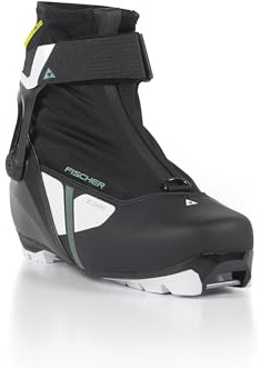 Fischer XC Control WS Womens Cross Country Ski Boots, White/Black, 38