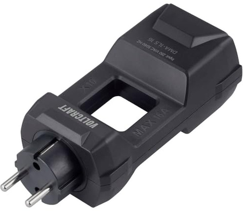 VOLTCRAFT DMA-1LS 16 Messadapter - Dunkelgrau