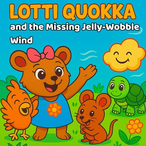 Lotti Quokka and the Missing Jelly-Wobble Wind: A children's book with lots of pictures and activity pages