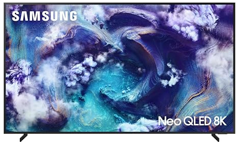 Samsung Neo QLED 8K QN900F 75 Zoll (191 cm) Mini LED, 8K Fernseher, NQ8 AI Gen2 Prozessor, Upscaling, Glare Free, One Connect, Art Store Galerie, Samsung Vision AI Smart TV, 75QN900F (2025)