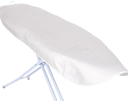 YGMNQAL Housse Plancha Housse de Table à Repasser rembourrée Universelle, revêtement argenté, réfléchissant la Chaleur Lourde, résistante aux brûlures, 120x37cm/130x50cm(S)