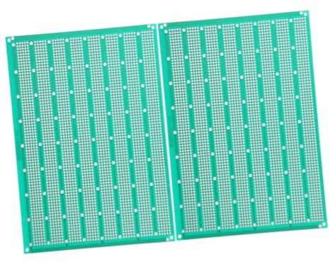 SAFIGLE 2 piezas Placa de Circuito Impreso Pcb para Soldar Tablero Sencillo Cara Alta Conductividad y Rendimiento Fiable para Proyectos Electrónicos