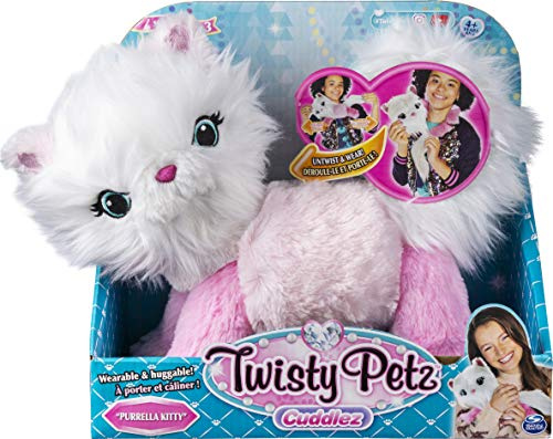 Twisty Petz Cuddlez, verwandlungsfähiges Plüschtier, Kätzchen , Purella zum Sammeln für Kinder ab 4 Jahren