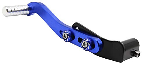 sourcing map Bleu Aluminium Alliage Équipement Levier Vitesse Pédale Changement Vitesse Cheville pour Moto