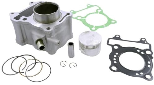 2EXTREME 125ccm 4T LC Zylinder Kit kompatibel mit Honda Dylan/Pantheon/SH | 125ccm Alu-Zylinder mit Graugusslaufbuchse, Kolben, Bohrung 52,4 mm, Hub 57,8 mm; kompatibel mit Honda NES/PES/Scoopy/S-Wing