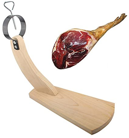 TANYTAO-SHOP Schinkenhalterung 1 stück schinkenhalter Stehen lagerständer Holz für Hause Grill, Home küche zubehör for Fixing Ham，Schinkenhalterung (Color : B)