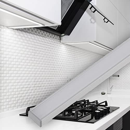 ADAKAT 5er Pack, Aufbau Aluminiumprofil 1m 14x7 silber, für LED Lichtband