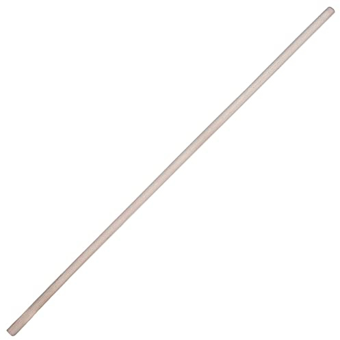 VERDELOOK Manico in Legno Naturale per zappino cod. 2055/29 e 2055/30, 130cm Ø32mm