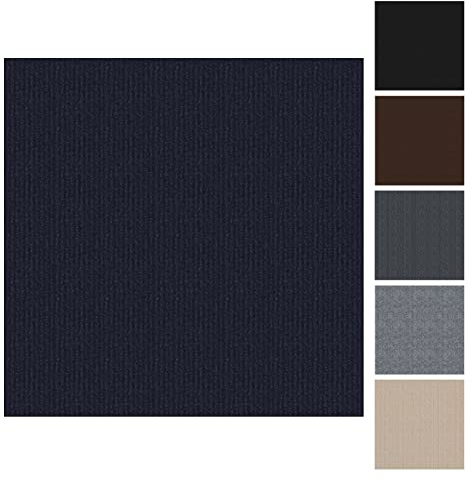CUCOS Teppichfliesen Selbstklebende, 30x30 cm Teppichboden, Einfach Zuschneidbar, Weicher Teppich Fliesen für Wohnbereich, Büro und Küche – 10 Fliesen pro Box / 1 m²