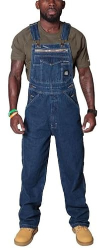 Suncolour Salopette da Uomo in Denim Salopette da Uomo Jeans Pagliaccetti con Bretelle Pantaloni Larghi da Lavoro Cargo Pagliaccetti Tute