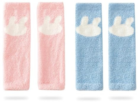INGJIA 4 Pcs Kleinkind Baby Beinwärmer, niedliche Tiermuster Beinwärmer Kniestrümpfe Baby Knieschützer Beinärmel Leggings für Baby Kinder Kleinkinder Mädchen Jungen 0-3 Jahre, Einheitsgröße
