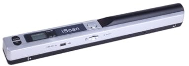 Luobannm Escáner Portátil de Documentos de 900 dpi, Tamaño A4, para Libros y Fotografías, Escaneo Instantáneo, Compatible con Formatos JPG/PDF D