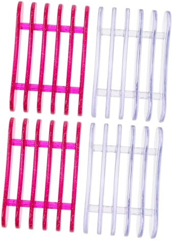 PACKOVE 4piezas Soporte Para Esmaltes Unidades Organizador De Pintauñas Fácil De Usar y Almacenar