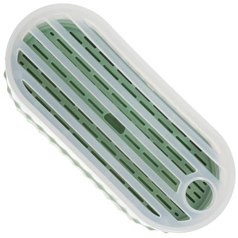 TOYZFRIENDY Fioriera per Erba Gatta Senza Terra da Vivaio, Scatola per Coltivazione in Acqua Resistente in Plastica Ampia Area di Semina, per Uso Domestico e Cura di Piante per Gatti