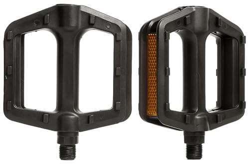 Bike Pedals, Mountain Bike Pedals and BMX Pedals, Durable MTB Pedals Flat for Road Bikes, Kids Bikes and Bicycles