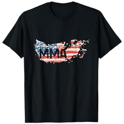 Gemischte Kampfkünste USA T-Shirt