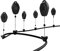 AMVR VR, système de poulie de Plafond rétractable pour Quest 3S/3/2/1/PSVR/PSVR 2/Rift/Rift S/Valve Index/HTC Vive/Vive Pro/HP Reverb G2 Link Cable (Noir)