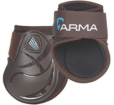 Shires Arma Carbon Streichkappen - Brown Cob