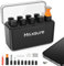 12 in 1 iPhone Cleaning Kit, Airpod Cleaner Kit, iPad/Phone Charge Port Cleaning Tool, Safely Clean Lightning Cable and Connector to Fix Unreliable Charging,Easy to Store and Carry, Black