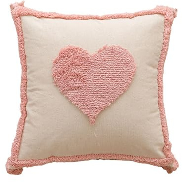 Herfair Kissenbezug Weiche 2er Set Dekorative Sofakissen Regenbogen Couchkissen Dekokissen Moderne Zierkissenbezug Kuschelkissen für Schlafzimmer Wohnzimmer Baumwoll und Leinenstoff (Liebe)