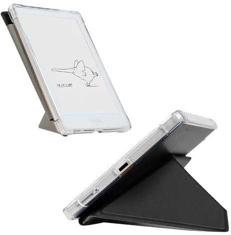 Case Compatible with Fro Onyx Boox Poke6 POKE5S Reader Leather case Go 6 ePaper deformable Horizontal and Vertical Screen Support Lightweight e-Book Tablet Soft Shell Fully Wrapped Sleep Magnetic