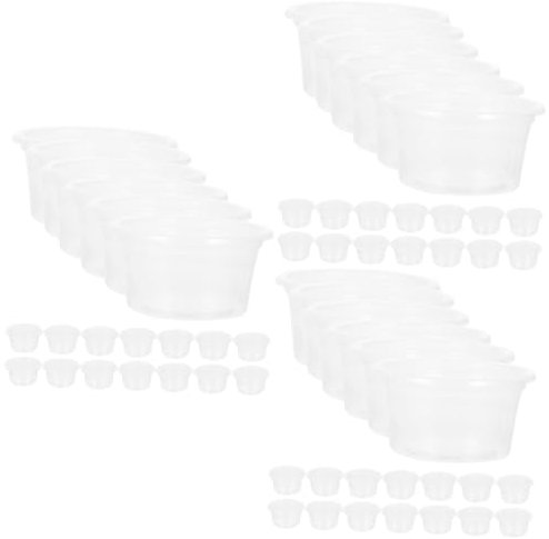 Yardwe 60 STK Wasserkasten für Reptilien kompakter Reptiliennapf Haushalt Reptilienschale Reptilien wasserschale Reptilien zubehör Futterbecher für Reptilien verschleißfeste Wasserschale